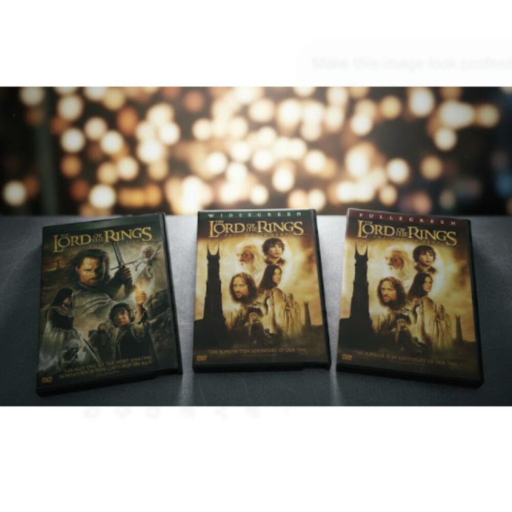 Lord Of The Rings the DVDs